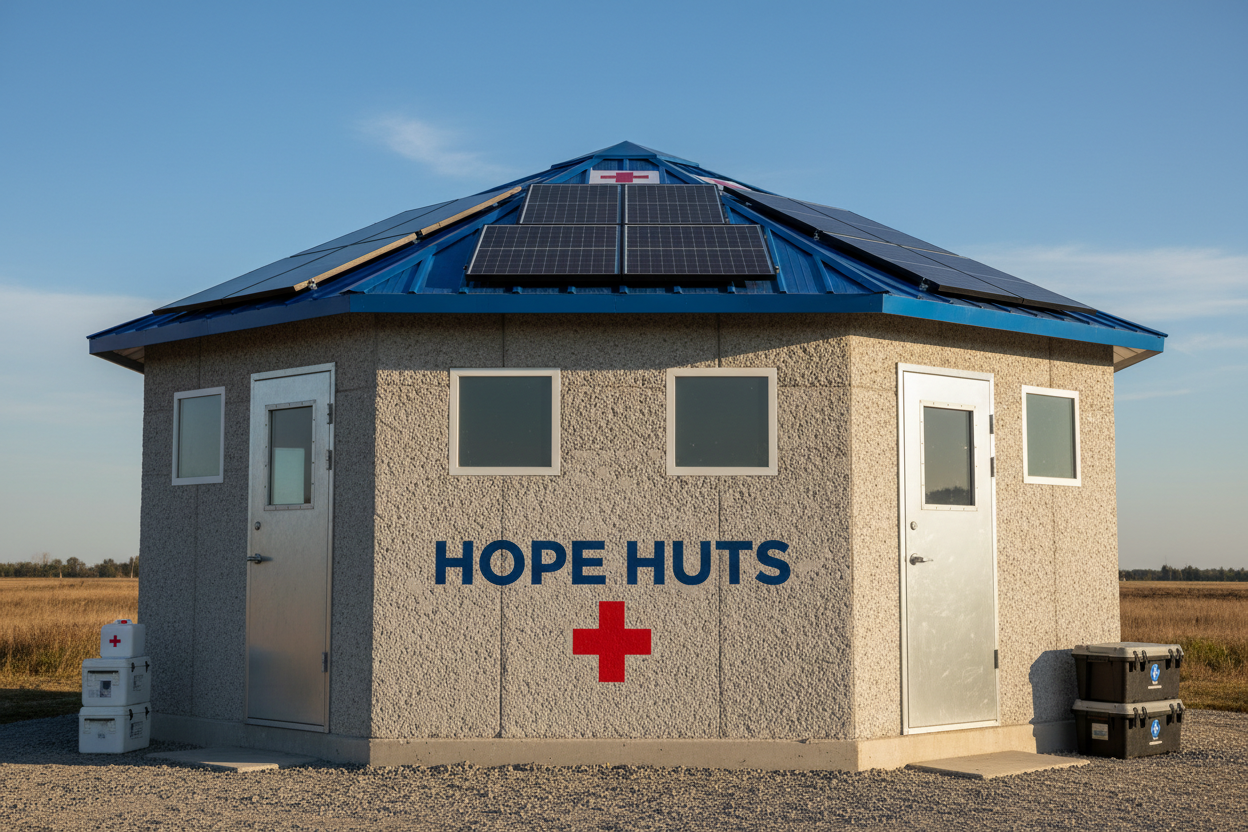 Hope Hut For Medical, Emergency, First Aid, First Responders