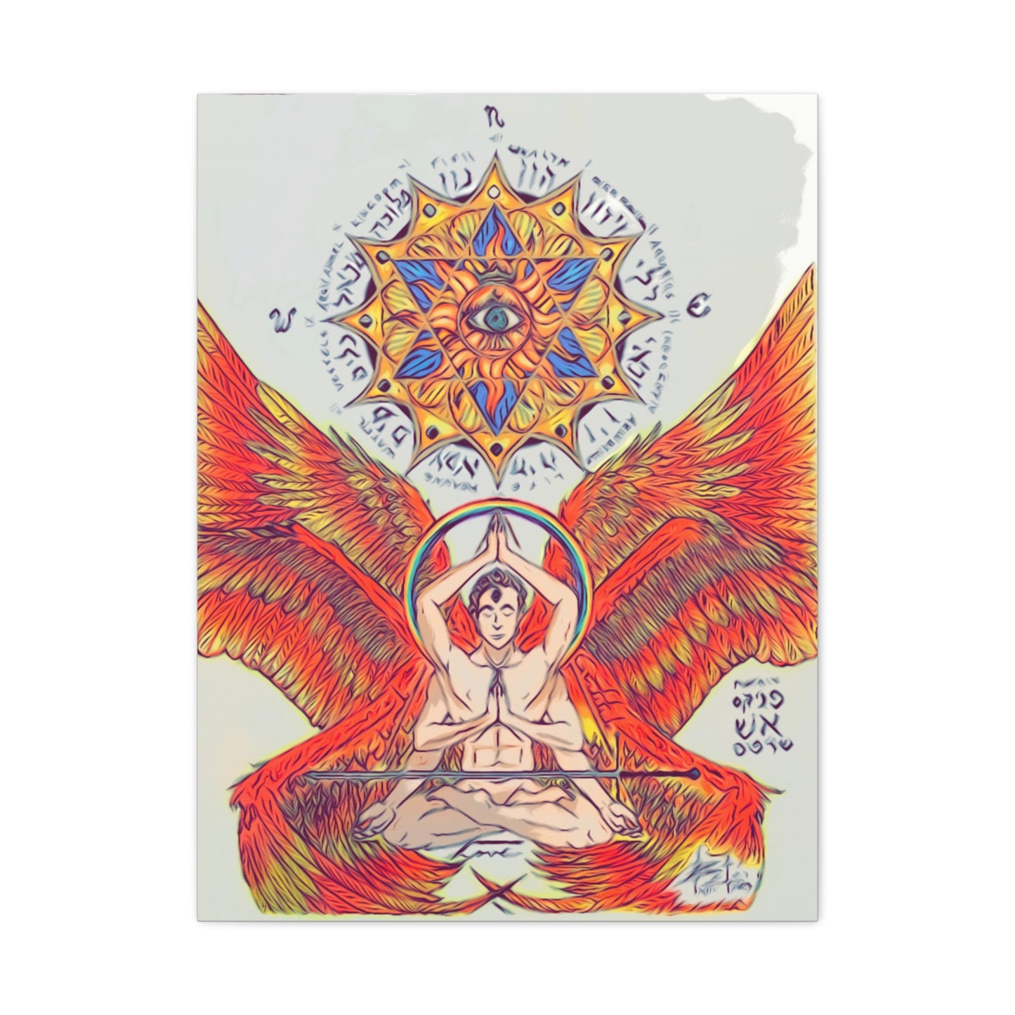 Canvas Print - Fire Angel XIII