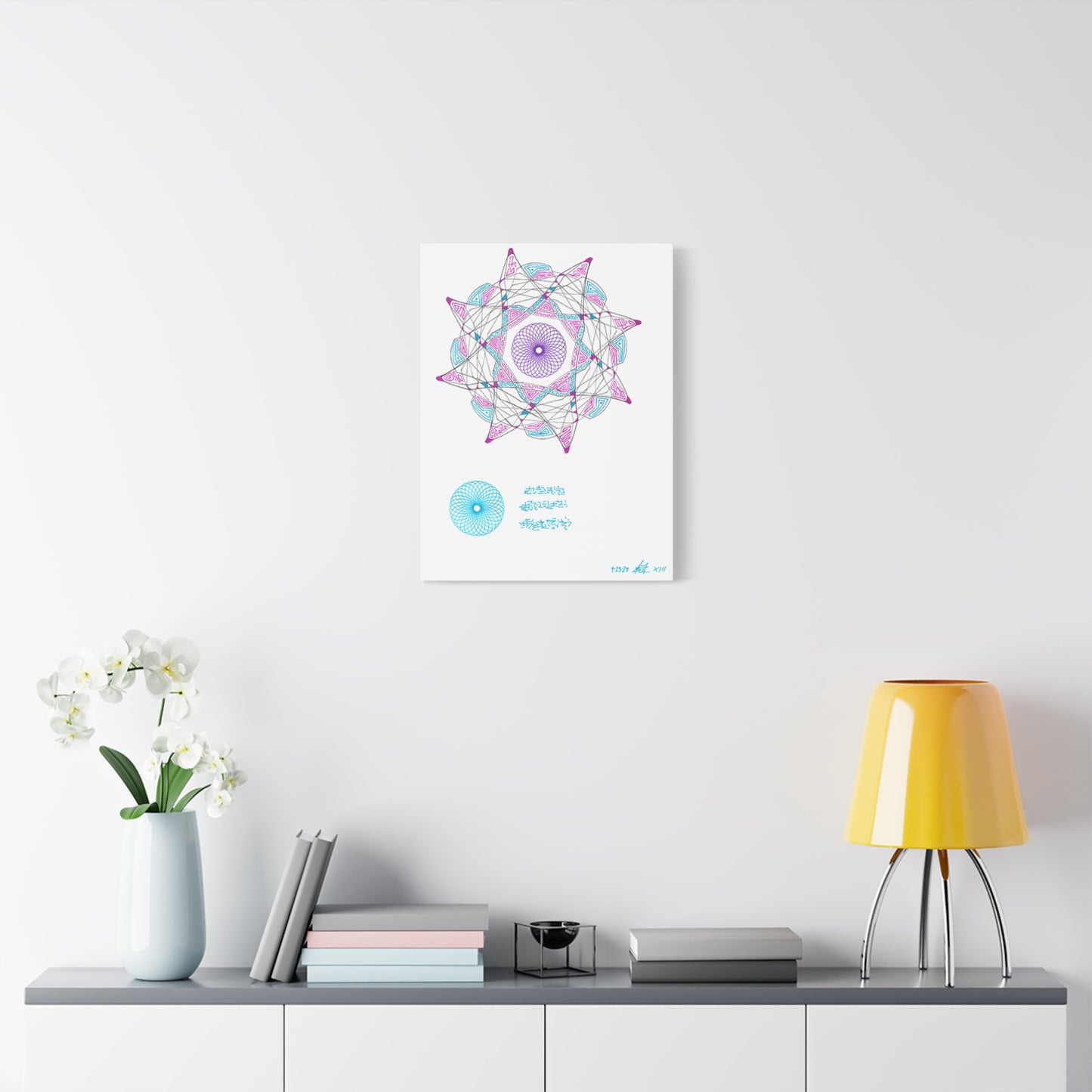 Canvas Wall Art - Eight Star Portal of the Ancients XIII