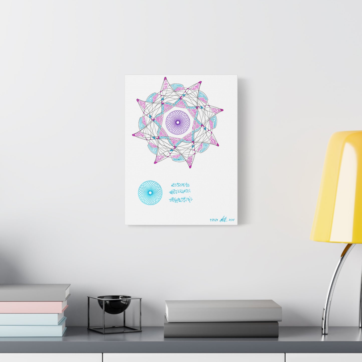 Canvas Wall Art - Eight Star Portal of the Ancients XIII