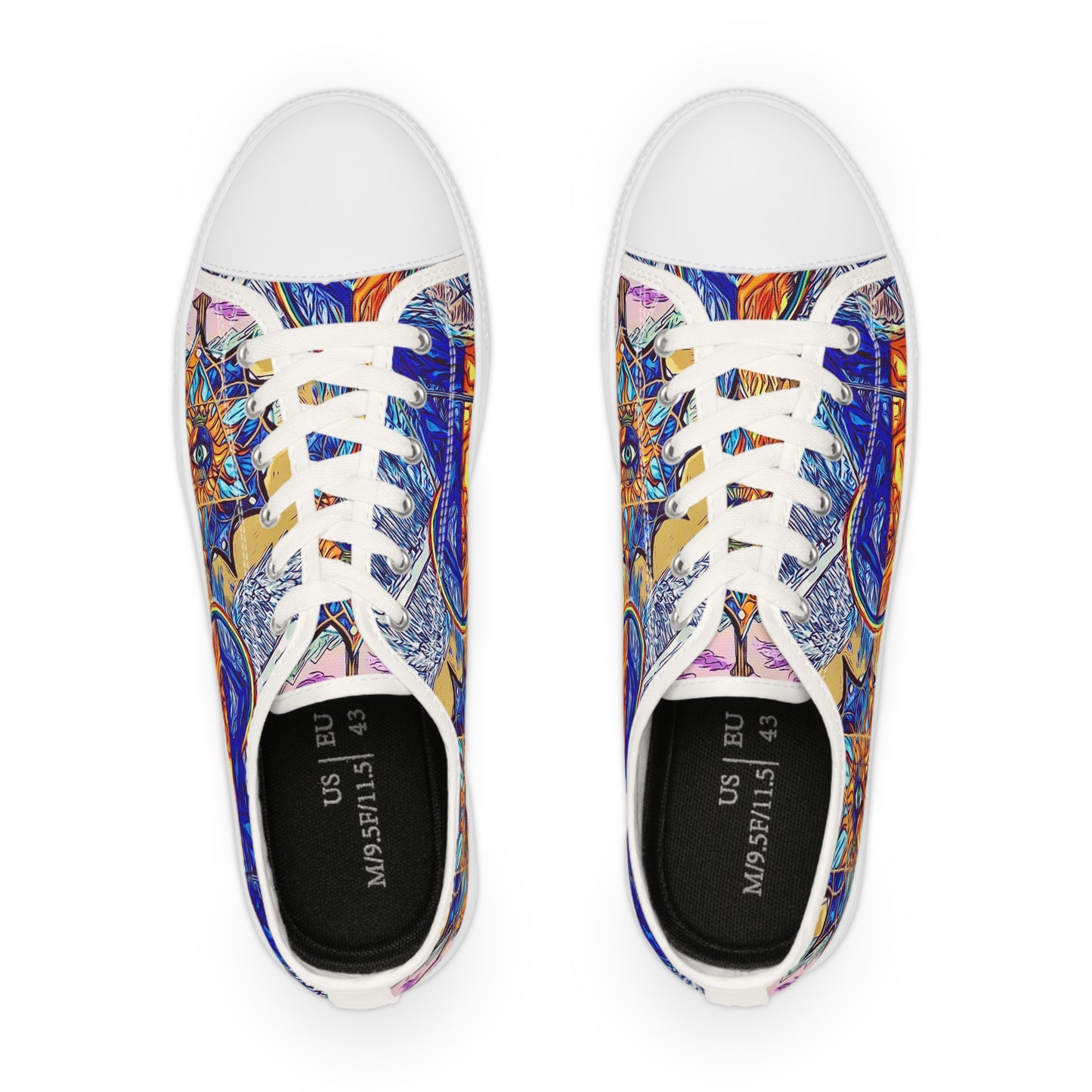 Angels Gate XIII Men's Low Top Sneakers