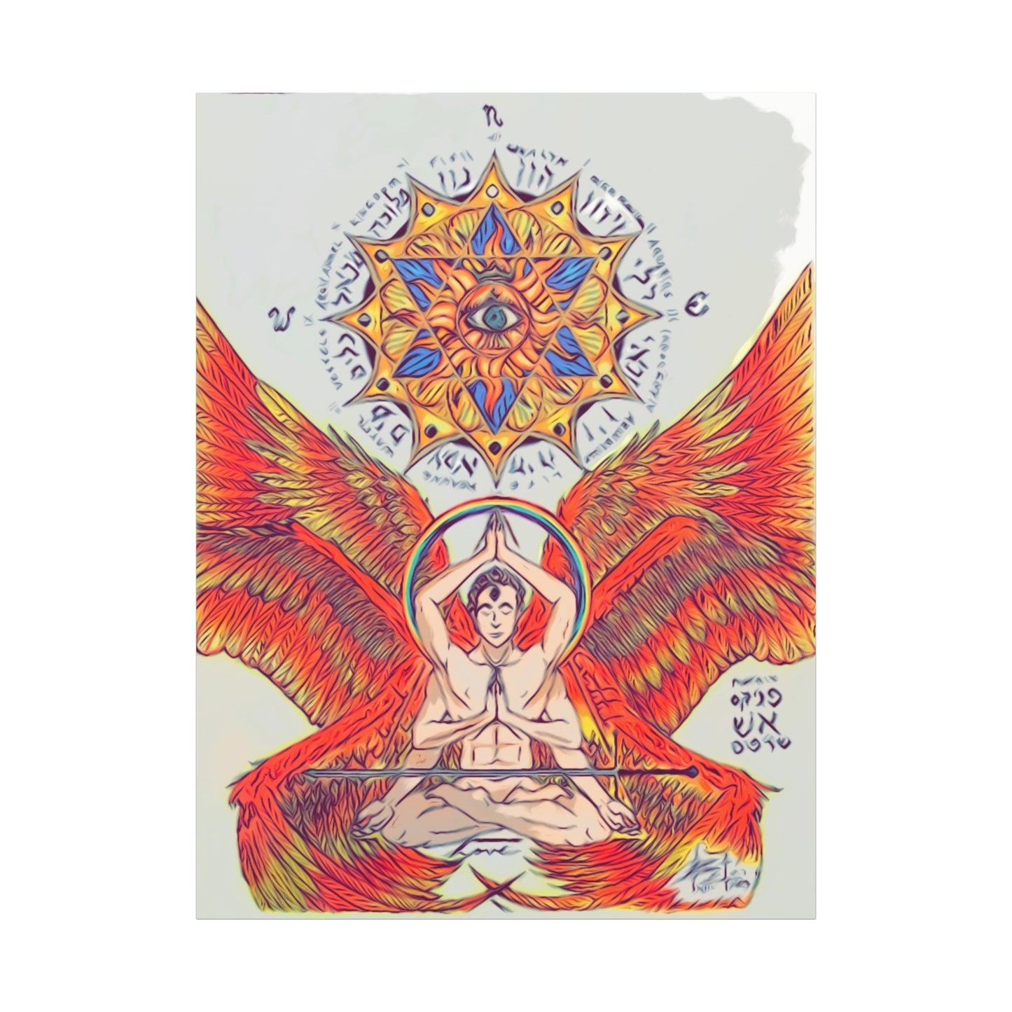 Canvas Print - Fire Angel XIII