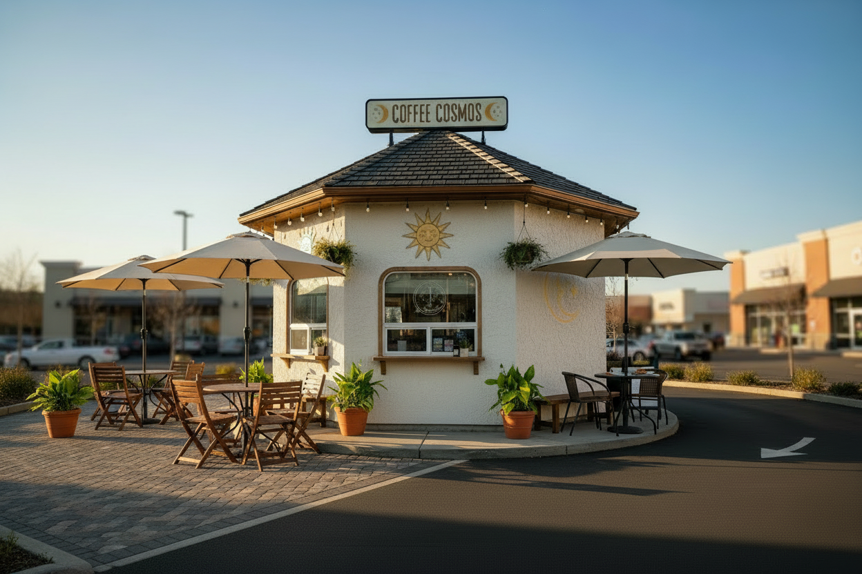 Business or Residential Sun and Moon Hexagon Hope Hut 188 sqft to 564 sqft